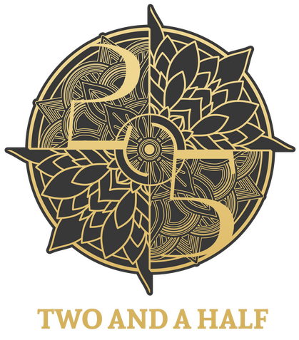 Two And A Half Studios logo